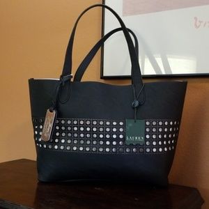 NEW! Lauren RL Leighton Shopper!